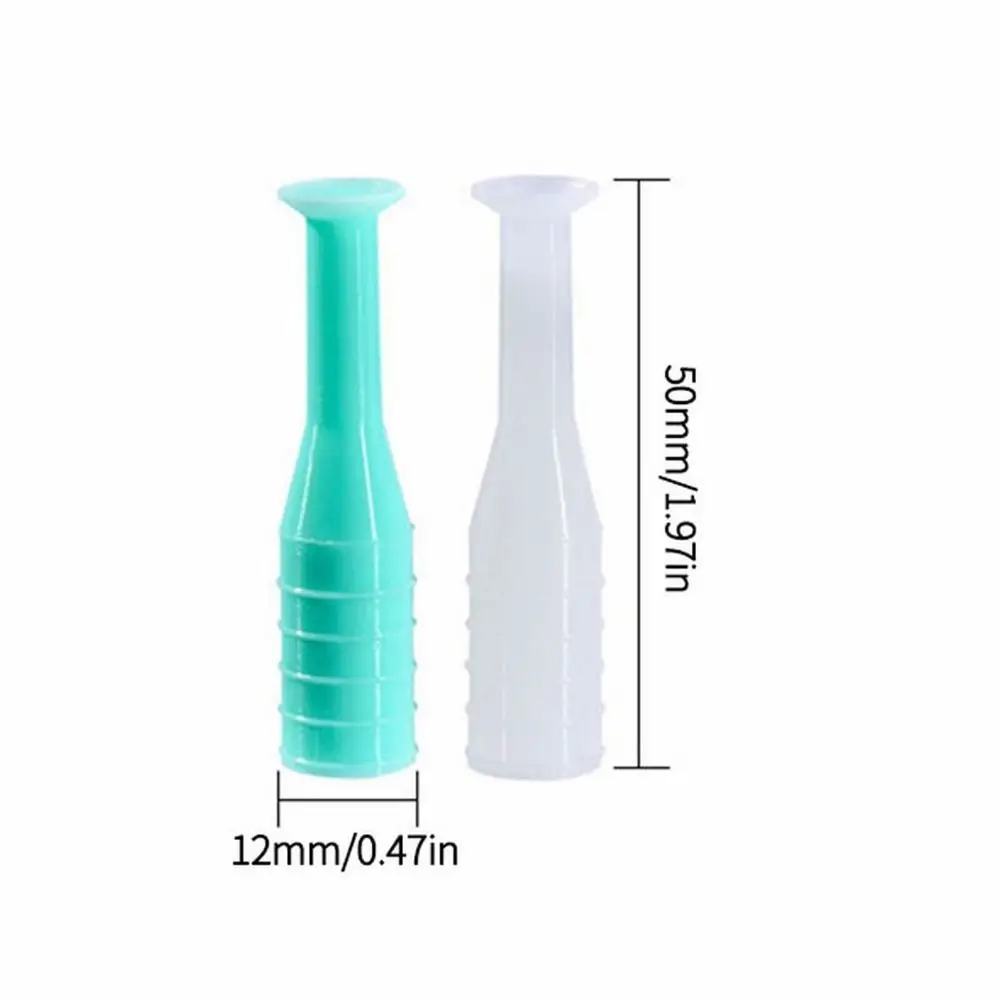 أداة إزالة سيليكون ناعمة للعدسات اللاصقة ، مكبس إزالة ، مزيل كباس ، قطعة واحدة ، عدسة مقعرة ، صلبة ، 5 ange