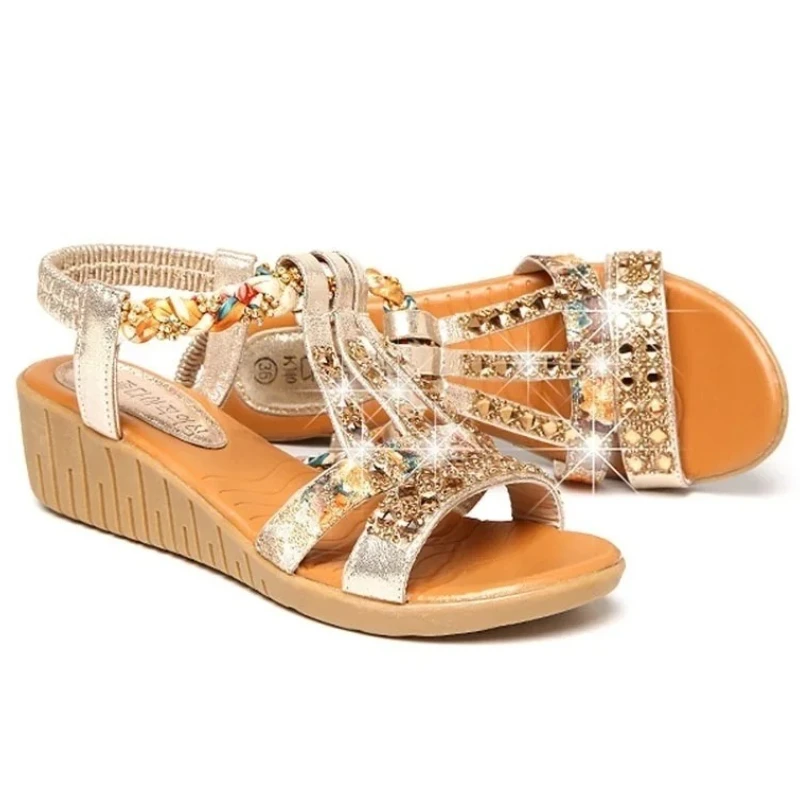 

New Summer Fashion Women Sandals Platform Wedges Sandals Woman Beach Shoes