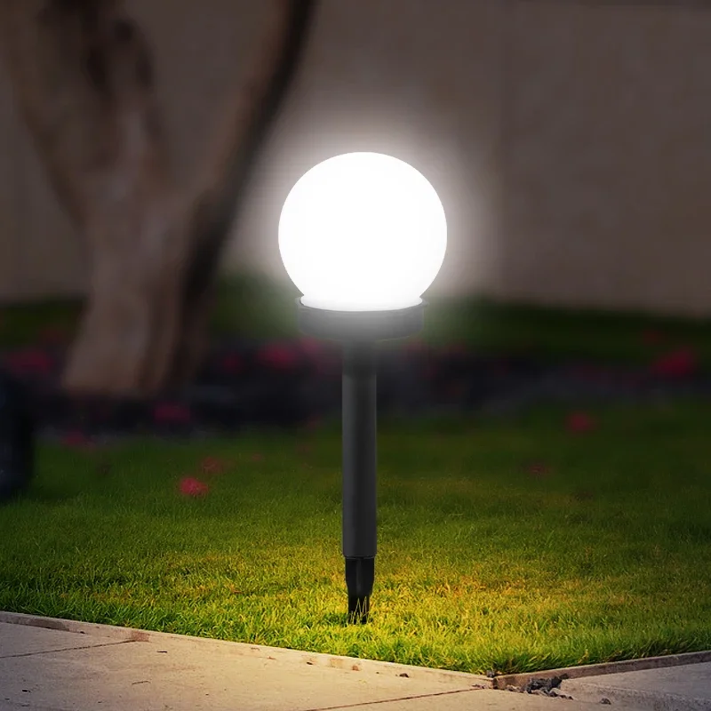 

2PCS Solar LED Lights, Outdoor Globe Lights, Smart Light Sensors with Automatic On/Off Functionality, Garden Lights, Path Lights