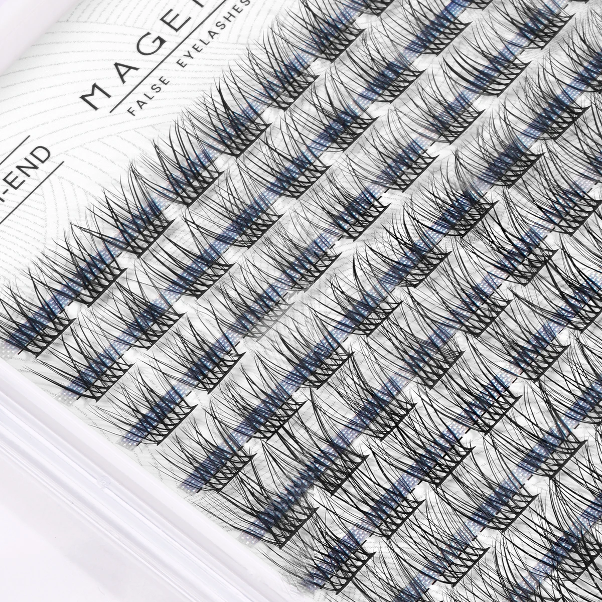 MAGEFY-Kit d'extension de cils individuels, grappes de bricolage, liaison et joint de cils, dissolvant de colle, accessoires de colle, 120