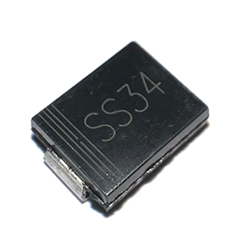 50pcs SS34 SMD 1N5822 SMC DO-214AB 3A/40V Diodo Retificador