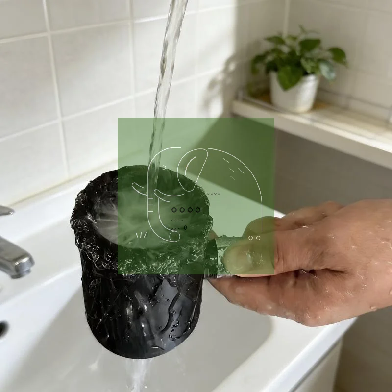 

Усовершенствованная ручная душевая лейка - универсальный массажер для ванной комнаты с функцией подогрева и крупными отверстиями, прочный, простой в установке