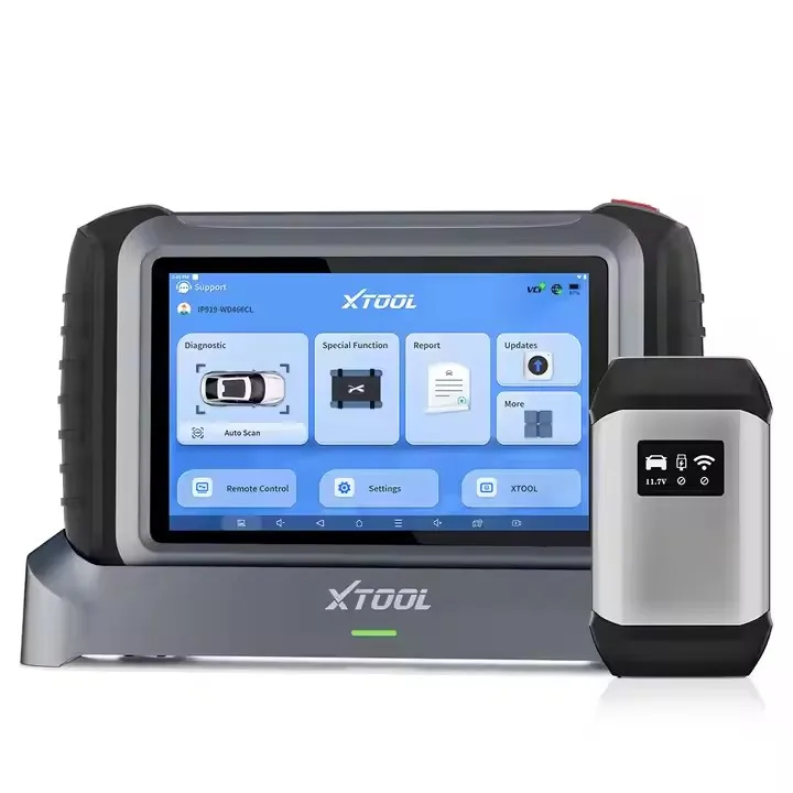 

2024 XTool IP919 Full System Diagnostic Tool For Cars FCA ECU Coding Bi-Directional Scanner Car Professional With 42+ Services