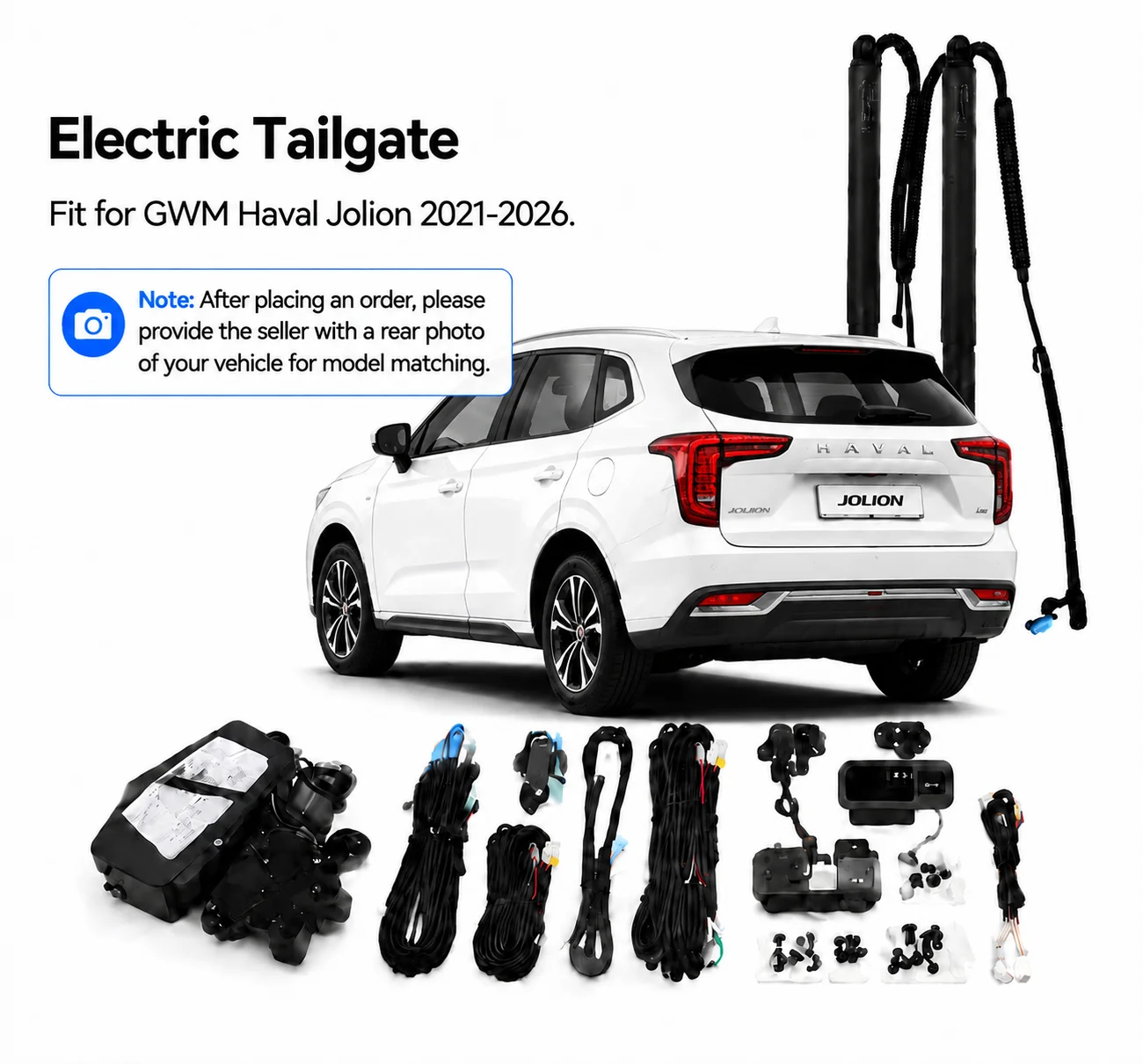 Power Electric Tailgate Kit Auto Rear Trunk Lift Retrofit Kit For Haval Jolion 2021‑2026 Car Modification Accessories