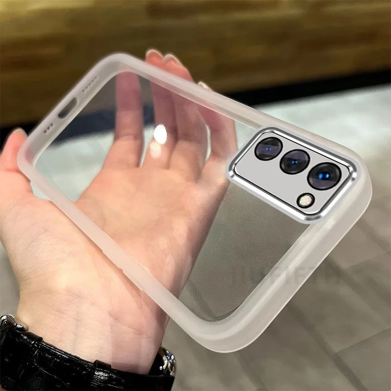For Oppo A5 4G 5G Case Orrs Oppa Opo A 5 Soft Silicone Transparent Back Cover Camera Len Protection Shell Coques Case Caracase