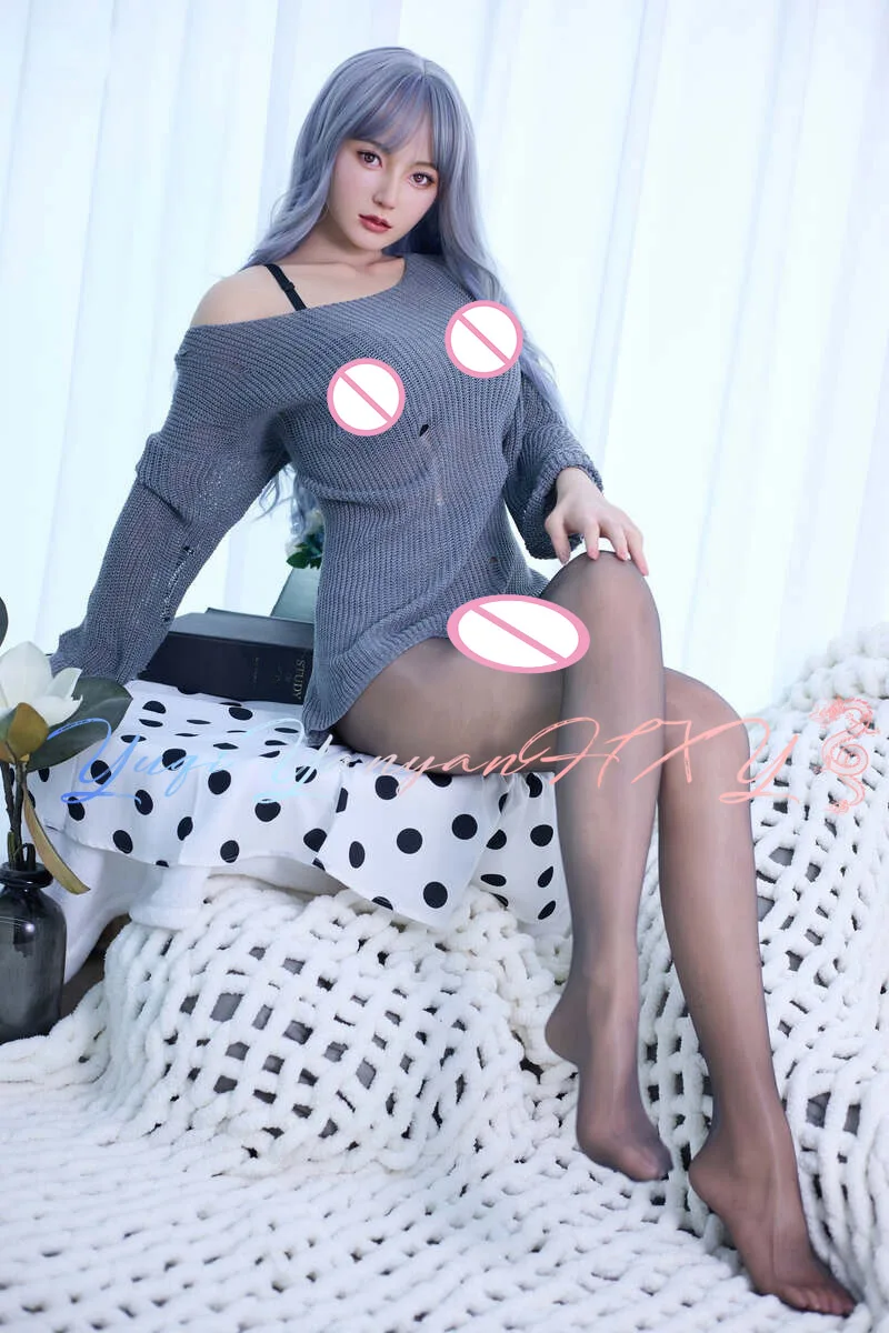 Asian sexy doll, big and beautiful, with many functions, adjustable joints, metal frame, three-hole insertion