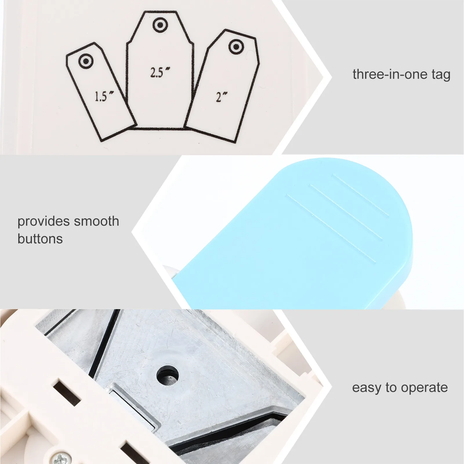 

Lever Paper Punch Craft Punching Machine 38 50 64Cm Ergonomic Handle for Scrapbooking Cards DIY Label Gift Art Supplies