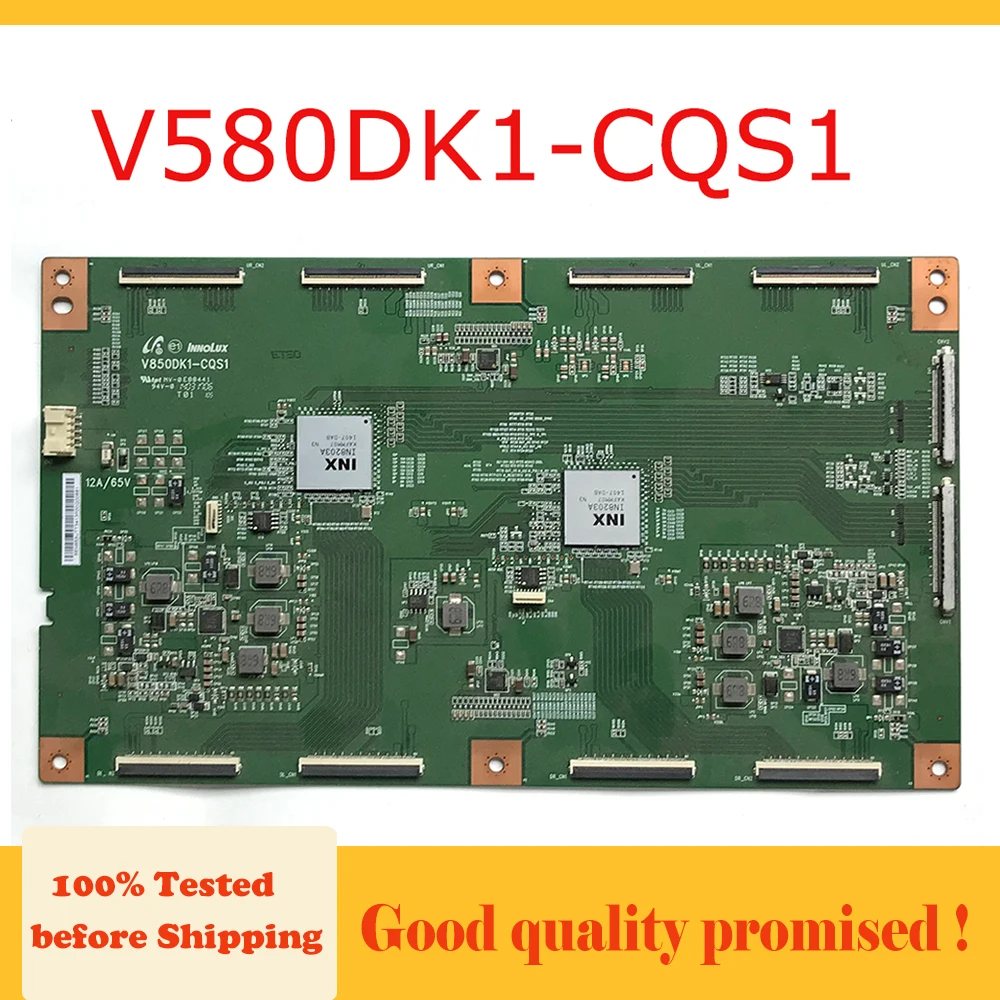 V580DK1-CQS1 T-con Board Display Card for TV Equipment for Business Logic Board V580DK1 CQS1 Placa Tcom