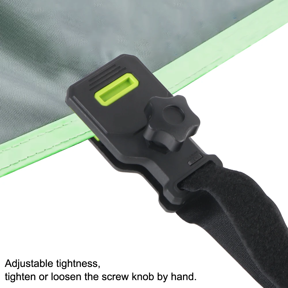 Outdoor Camping Accessories Canopy Tent Fixed Clamp Hanging Plastic Clip Reusable Tarpaulin Fixture Tension Fastening