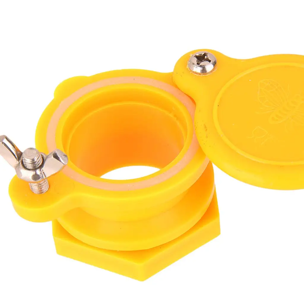 Adjustable Honey Extractor Plastic Honey Gate Valve Accessory Beekeeping Tool for Honey Barrel Separator Hive Box