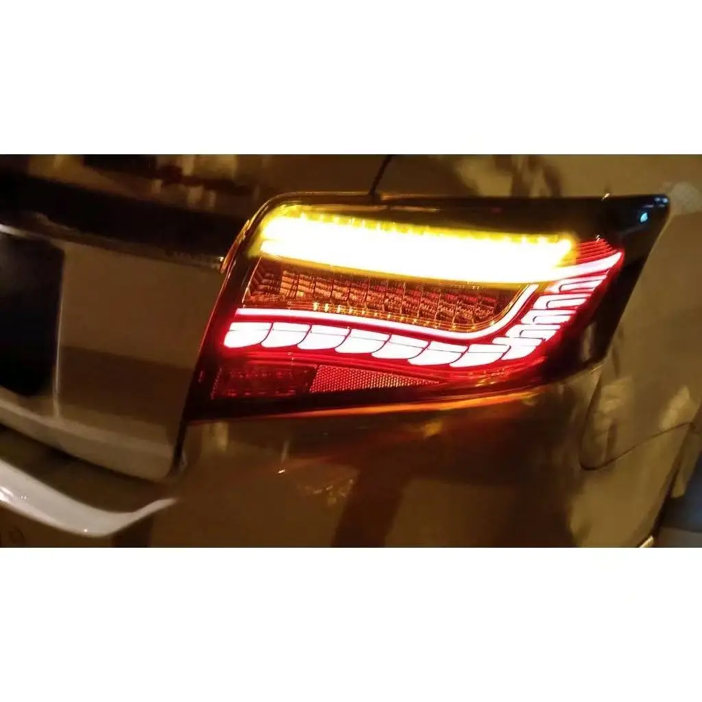 Vios LED Tail Lamp Full DRL Function Sequential Turn Signal Brake Light 12V Waterproof Plug and Play Car Rear Light
