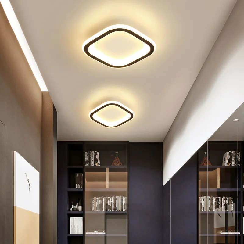 Modern LED Minimalist Ceiling Light For Balcony Aisle Cloakroom 110V/220V Ceiling Light Creative Indoor Lighting Home Decoration