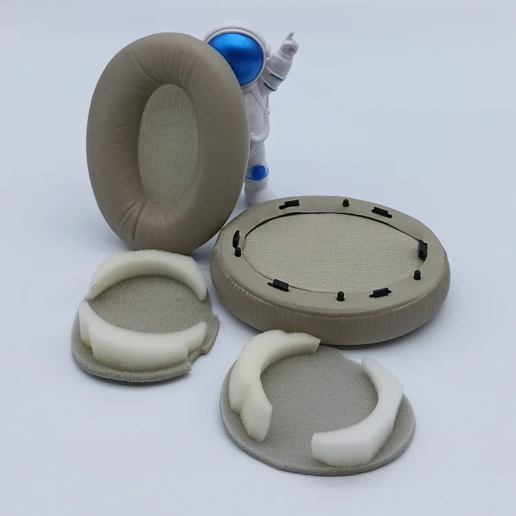 Ohr Pads für Sony WH-1000XM2 WH-1000xm3 WH-1000XM4 Kopfhörer Hohe Qualität Schaum Ohr Pads Kissen Mit Schnalle Baumwolle Pad 2,16 – Detail 8