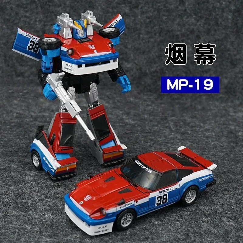 Takara tomy transformadores brinquedos MP-19 smokescreen figuras de ação transformador robô brinquedos para crianças transformadores figuras