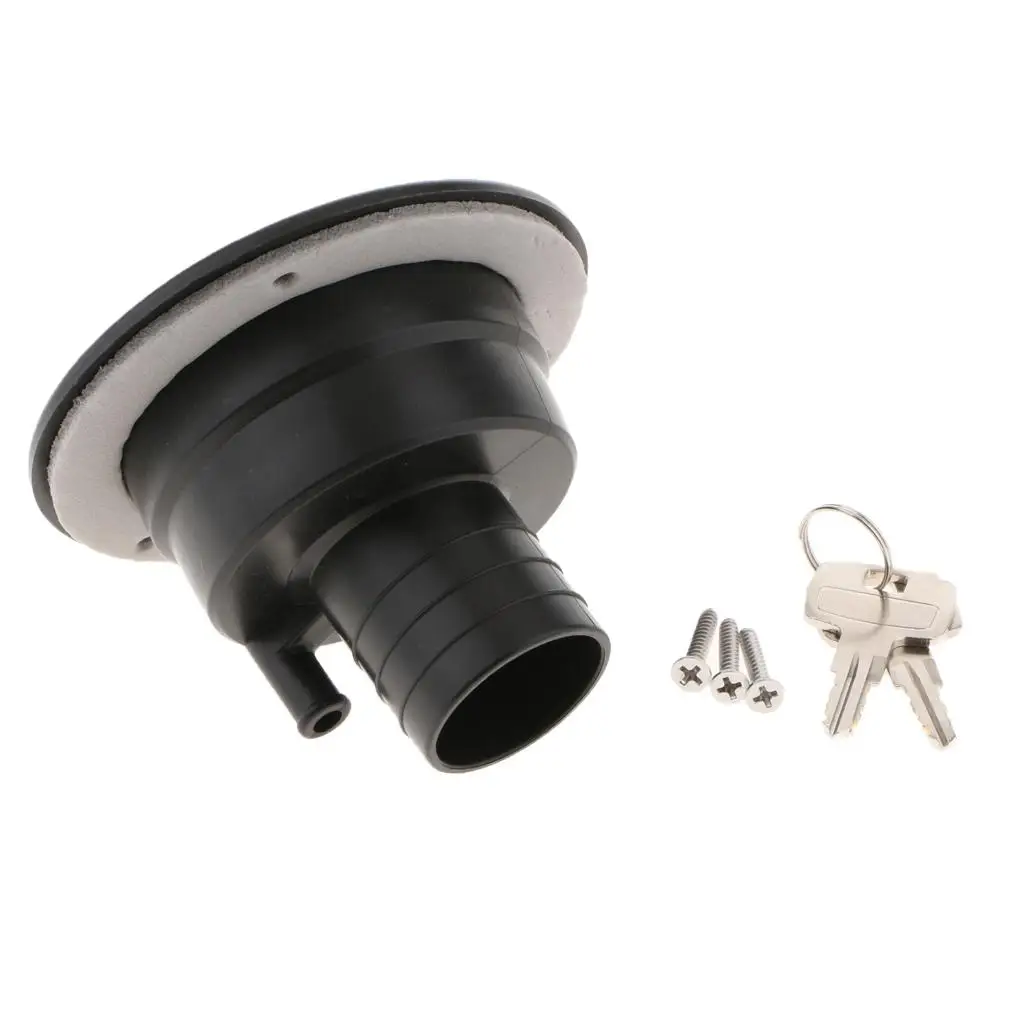 

Premium Locking Fuel Gas Cap Durable Polypropylene Fuel Filler Plug Air Tight Fuel Tank Cover for Automotive Use