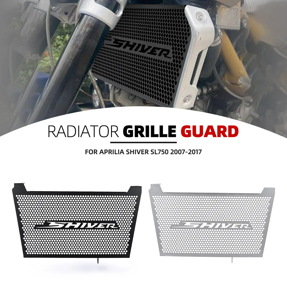 

FOR Aprilia Shiver SL750 2007 2008 2009 2010 2011 2012 2013 2014 2015 2016 2017 Radiator Grille Guard Protection Cover Protector