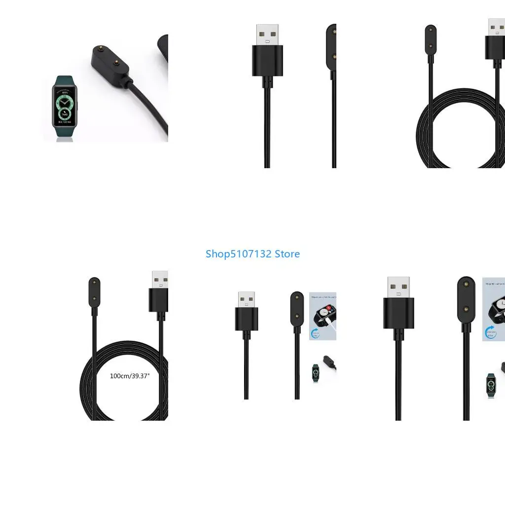 87HD Band 7 6 /Watch Fit Replacement USB Adapter Charging Cord