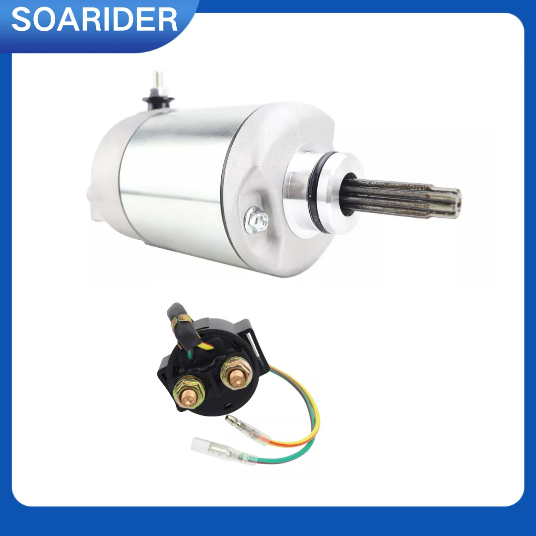 Motor de arranque com substituição de relé para Honda, Sportrax 400EX, TRX400EX, 2005-2008, Sportrax 400X, TRX400X, 2009-2014, 31200-HN1-A41