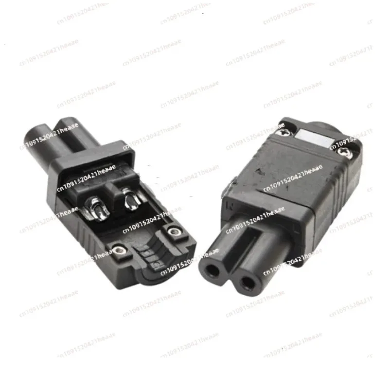 Suitable for Audio and Video Power Plug, 8-character Power Cord Plug