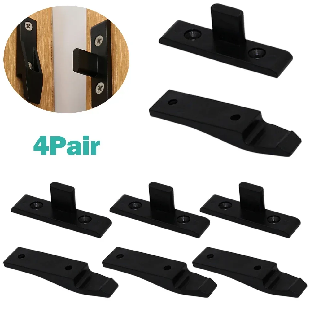 Bracket Panel Clips Tool Accessories 4 Pair ABS Plastic Material Kitchen Plinth Fasteners Press Fit Push In Fittings