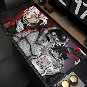 Maus -Pad -PC -Gaming -Zubehör Mousepad Anime Dandadan Ayase Momo Takakura Ken Seiko Schwarz und Weiß tragbarer Tischteppich 8 Hauptverkaufs -Momo -Teppiche - №2