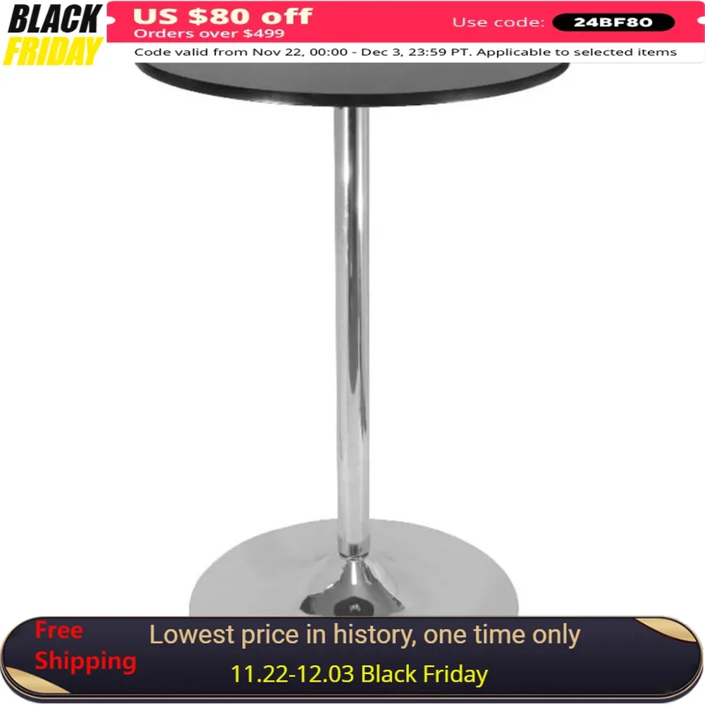 93628 Spectrum Dining, Black Product Dimensions28.74D x 28.74W x 40.16H Round