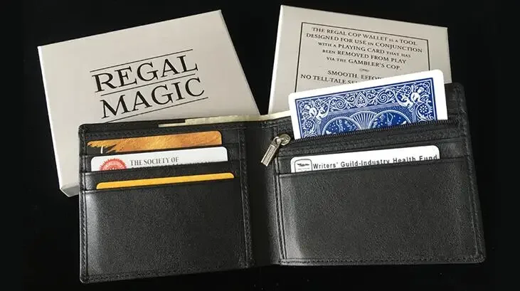 THE REGAL COP WALLET by David Regal -Magic tricks