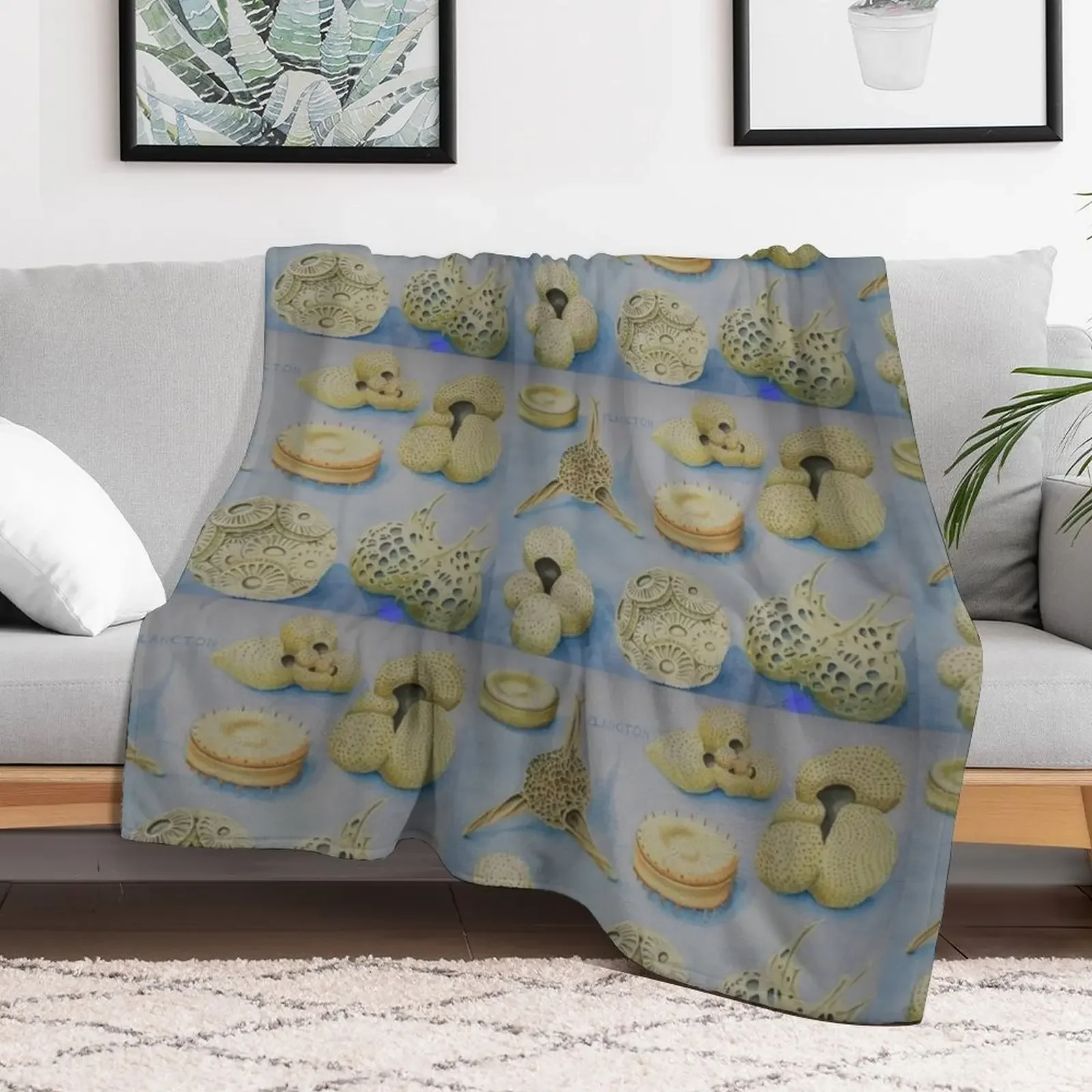 plankton Throw Blanket Soft Plush Plaid Luxury St Thins Blankets