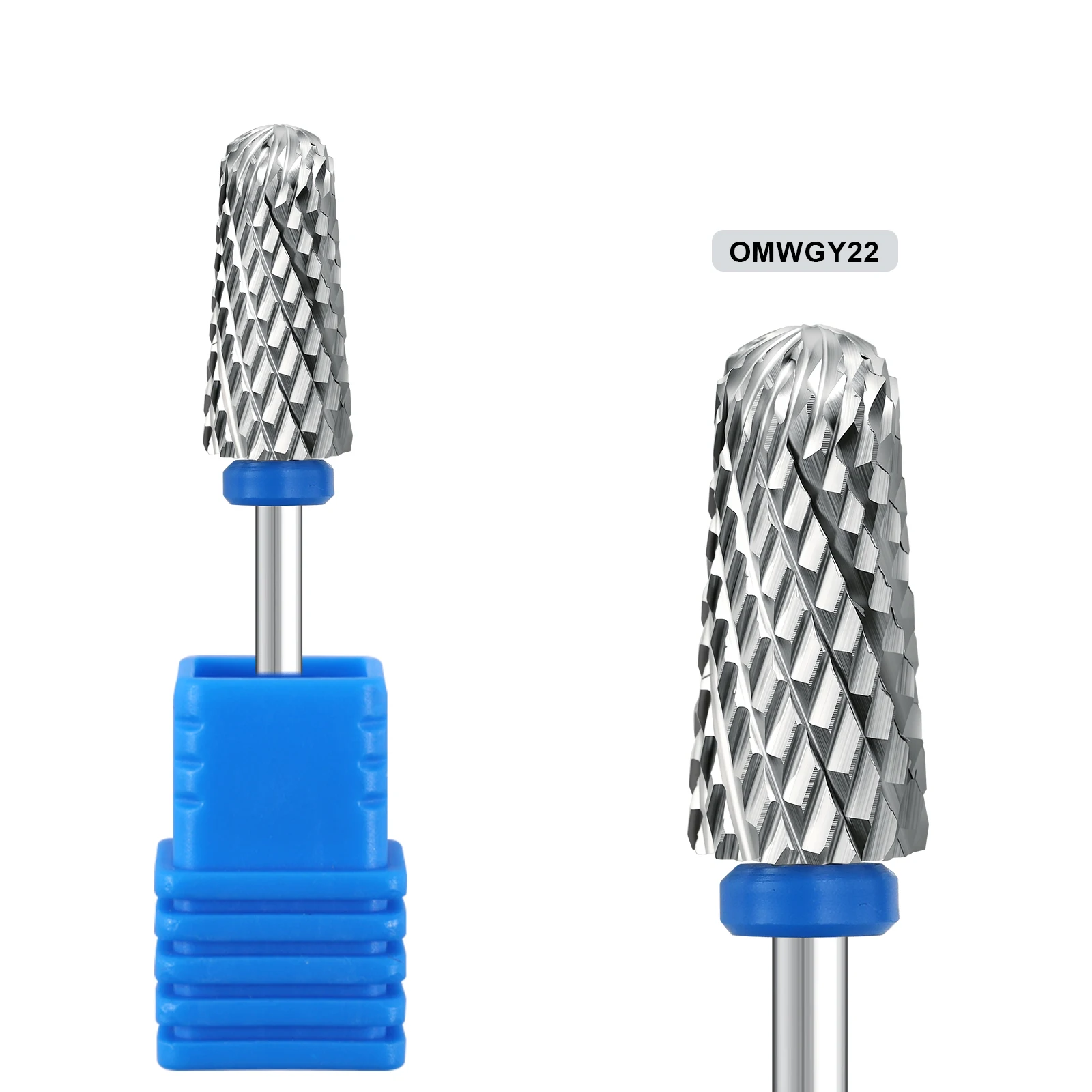 1pcs Wolfraam Staal Nail Cuticle Boren Carbide Draaien Elektrische Keramische Frees Voor Manicure Gel Polish Remover