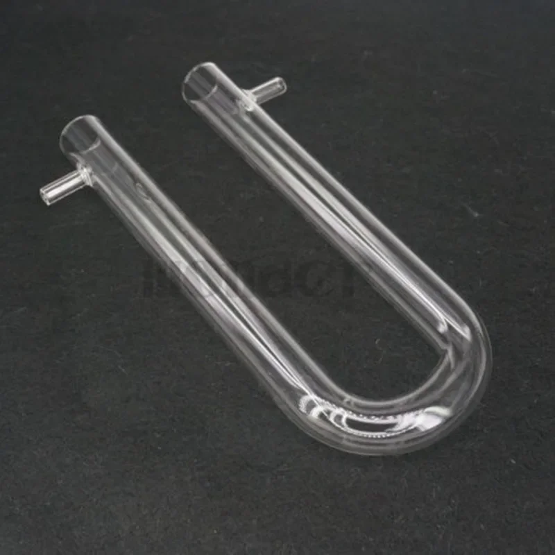 20x200mm Glas Trocknen Rohr Adapter U Form Mit Seite Arm Labware Absorption