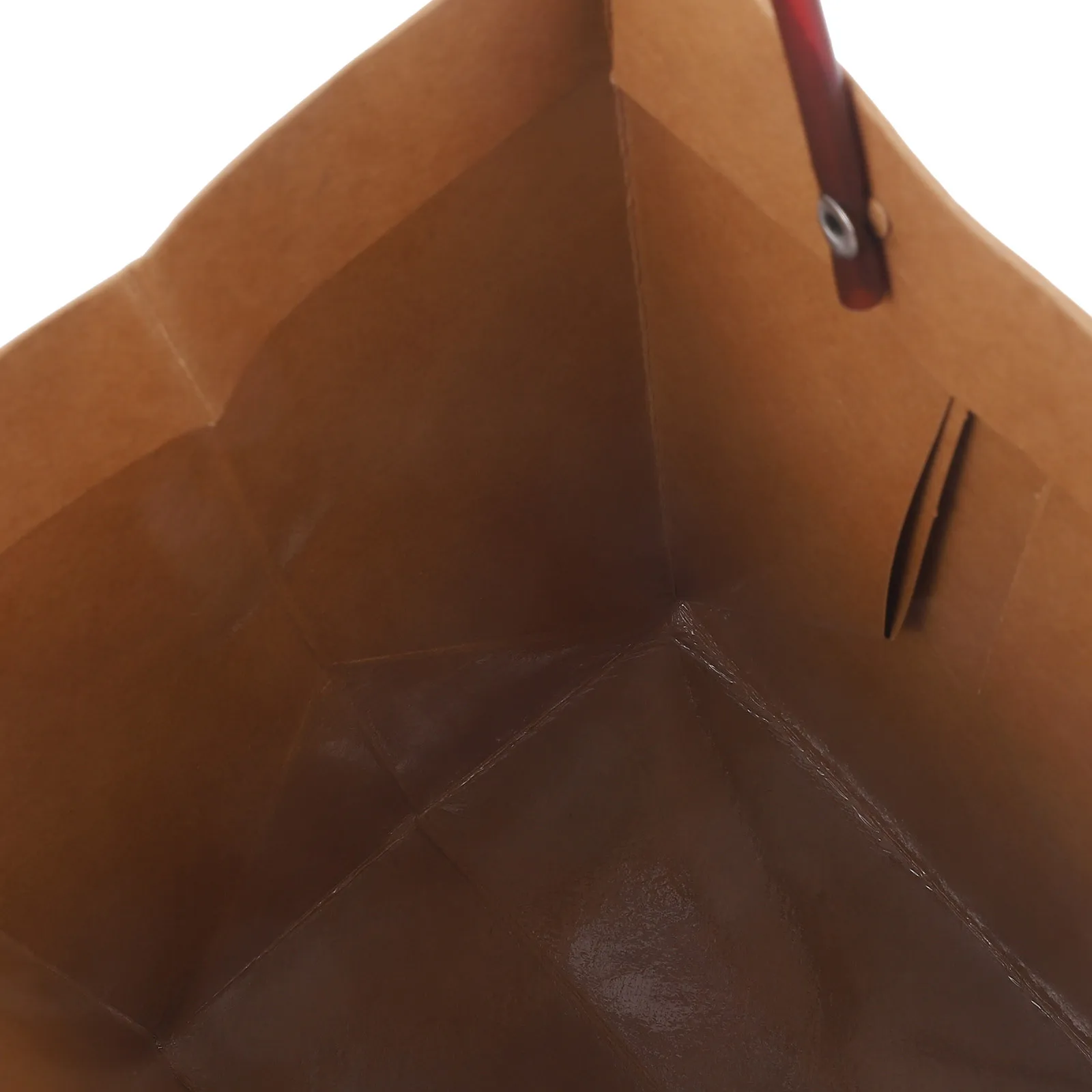 

10Pcs Waterproof Kraft Paper Flower Gift Bag Foldable Durable Handbag for Plants Pots Desktop Decor Flower Gift Bag