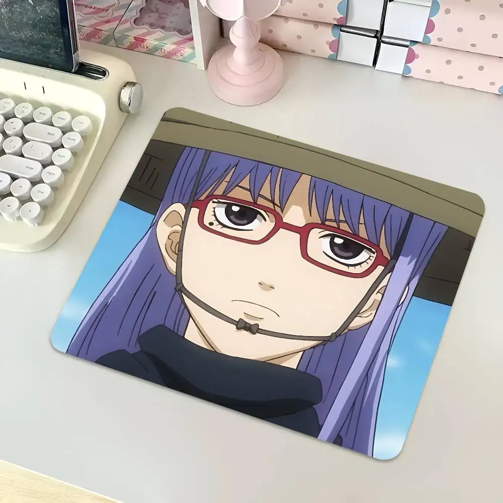 Sarutobi Ayame Anime Cartoon Characters Small LockEdge Mouse Pad For Gamers Computer Desk Pad Rectangular Anti-slip Rubber