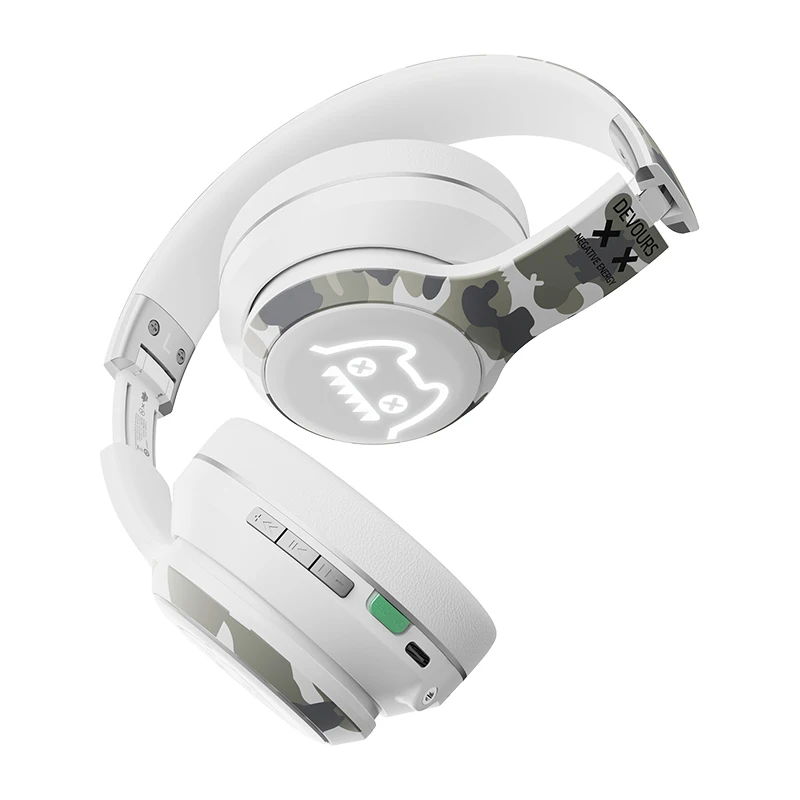 سماعات رأس TOXIN Choice ANC اللاسلكية المانعة للضوضاء HIFI ستيريو رائع باس بلوتوث فوق الأذن سماعة ألعاب رياضية