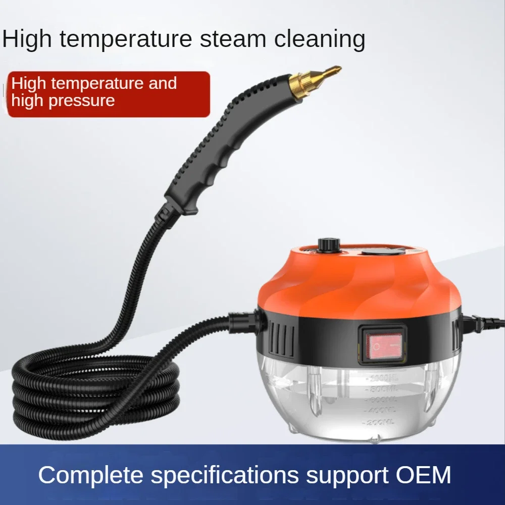 

High Temperature Handheld Steam Cleaner 3800W/248°F 220V Steamer Cleaner For Home Car Cleaning Sterilization, Anti Dry Burning