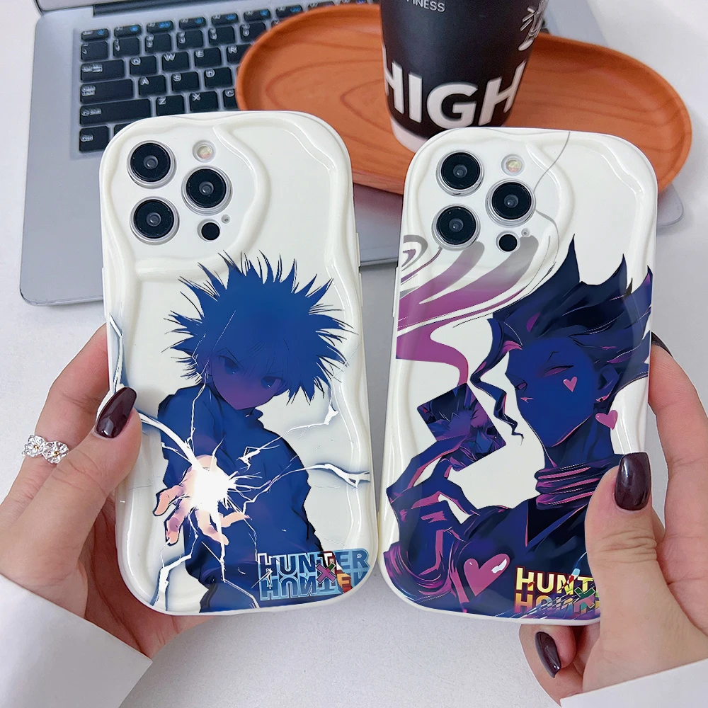HUNTER×HUNTERs Hisokas Killua Phone Case for Samsung Galaxy A57 A56 A55 A54 A53 A52 A37 A26 A25 A17 A16 A07 A06 4G 5G 3D Cover