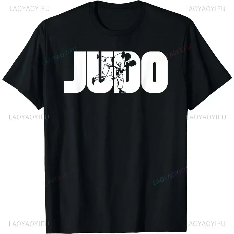 Judo Martial Arts Teacher Gift T-shirt Streetwear Outdoor Clothing Summer Tee Unisex