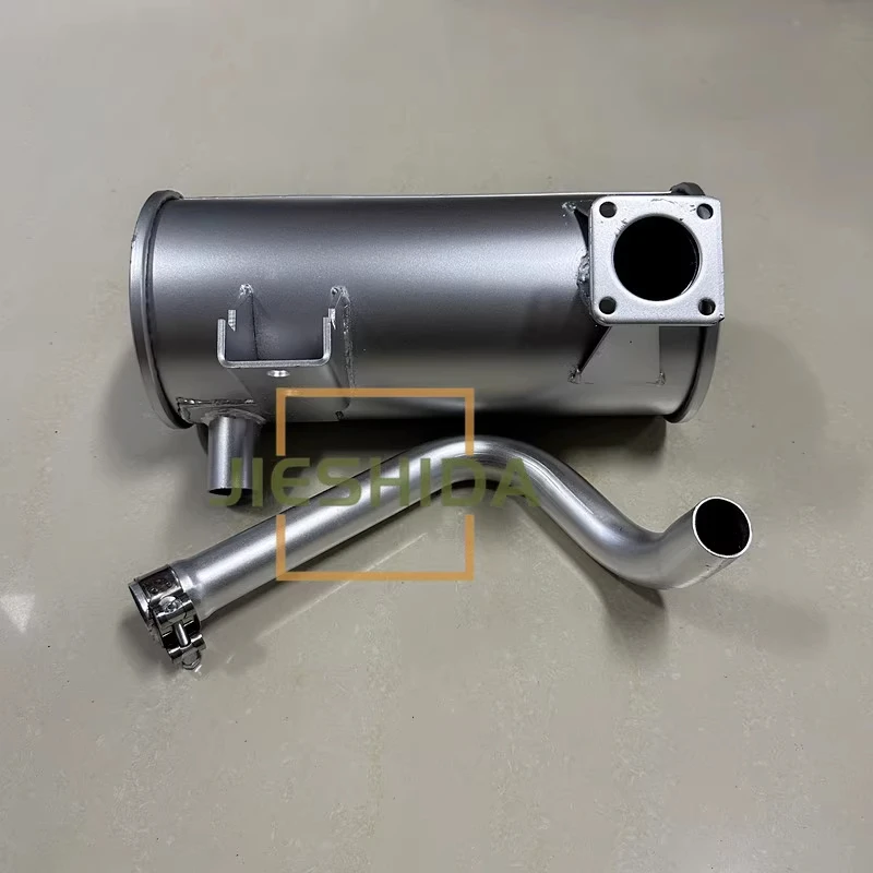 

For Yammar VIO 45 Small Excavator Muffler Muffler Connection Pipe Excavator Muffler Tail Pipe