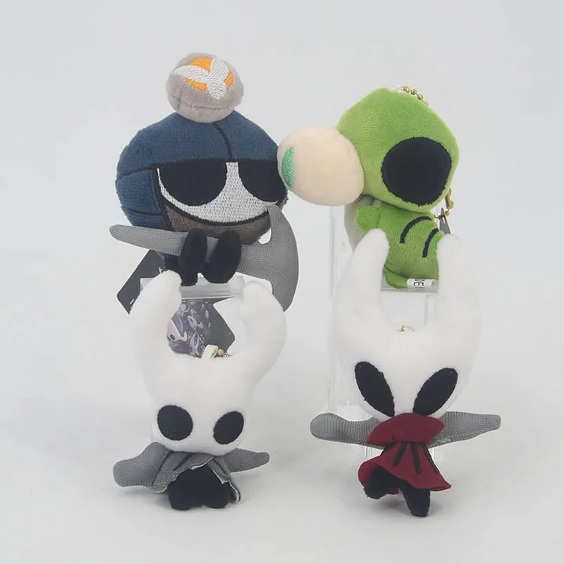 

Hot New Hollow Knight Game Peripherals Kawaii Peripheral Hornet Grubs Myla Plush Doll Keychain Pendant Decoration Toy Bag Gifts