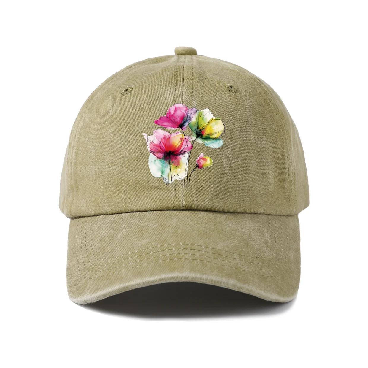 Playful Animal Friends Baseball Cap, Vintage Washed Adjustable Unisex Dad Hat, Streetwear Gift