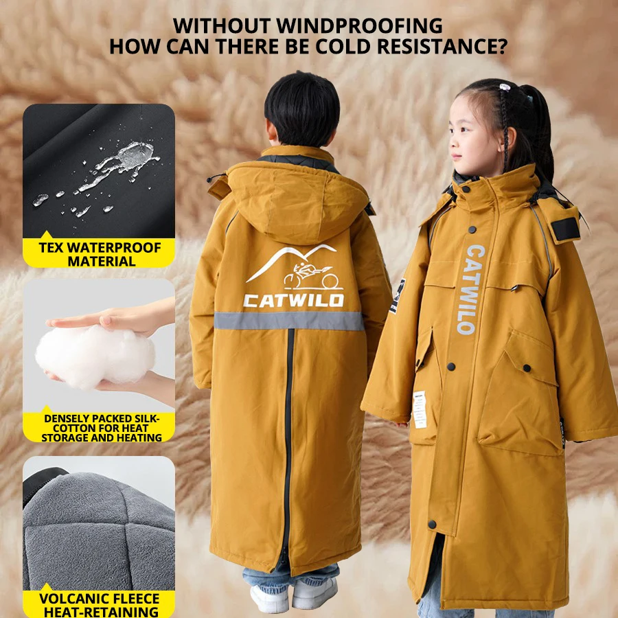 

Waterproof Windproof Riding Clothes Winter Warm Thicken Plush All-in-One Cold-proof Clothing Snowmobile Equipment