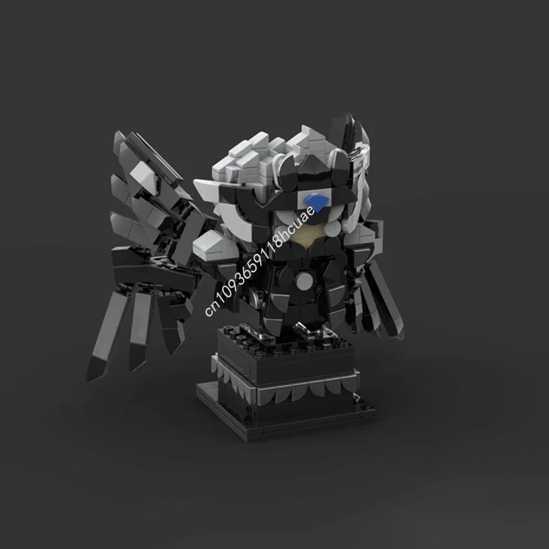 528pcs MOC Thanatos Seiyass Brickheadz Building Blocks Festival Gift Problem-solving Courses Logical Thinking Collector’s