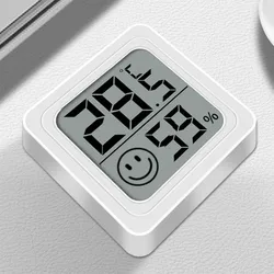 LCD Digital Thermometer Hygrometer Indoor Room Electronic Temperature Humidity Meter Sensor Gauge Weather Station For Home ﻿