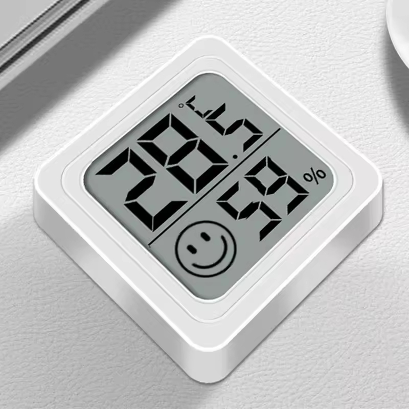 LCD 디지털 온습도계 근접 사진