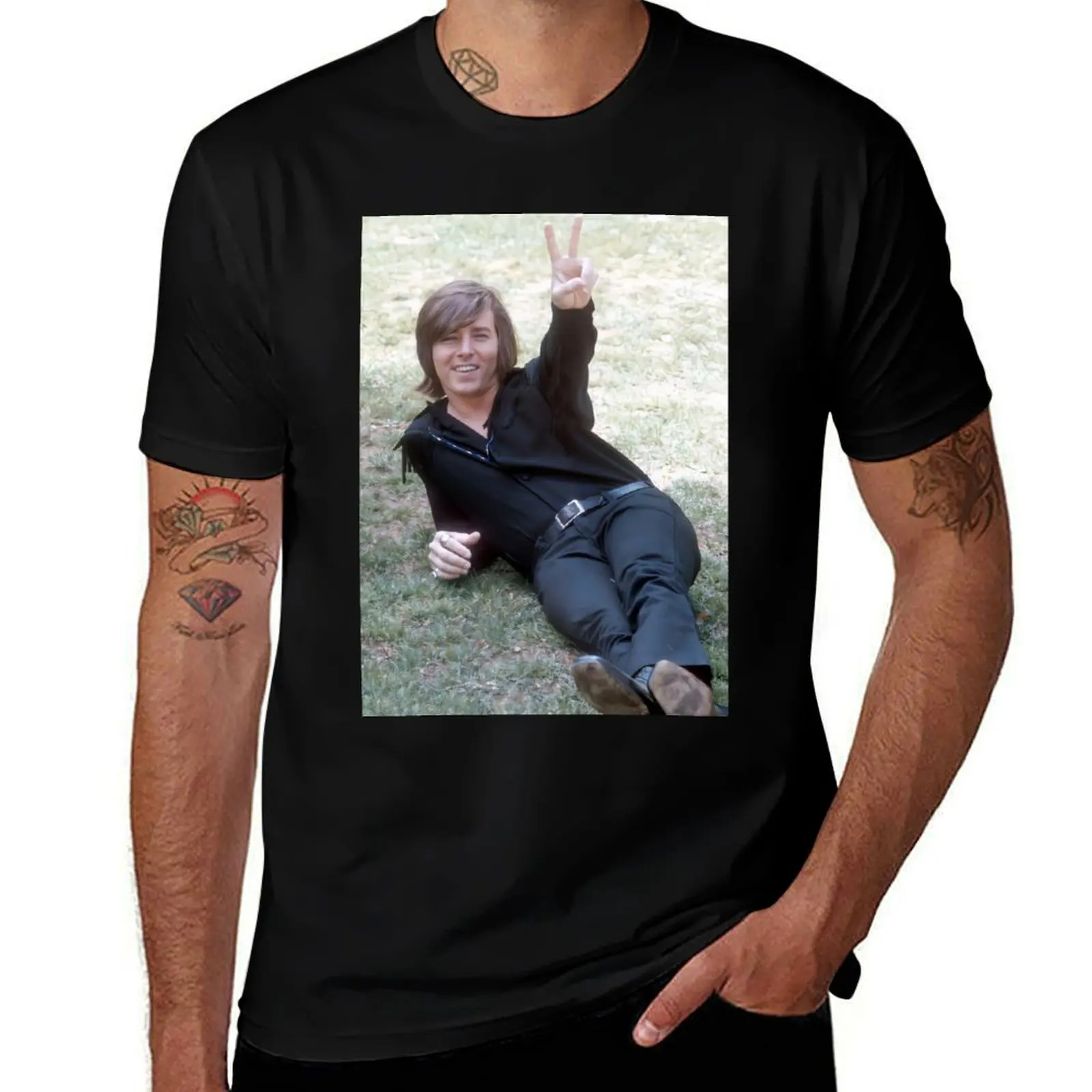 Bobby Sherman T-Shirt Plus Size Summer Short Sleeve T-Shirt