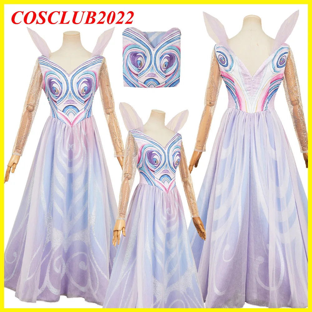 

Платье для косплея Glinda, костюм для ролевых игр из фильма, женская женская одежда, наряды на Хэллоуин, карнавал, вечерние маскировочный костюм