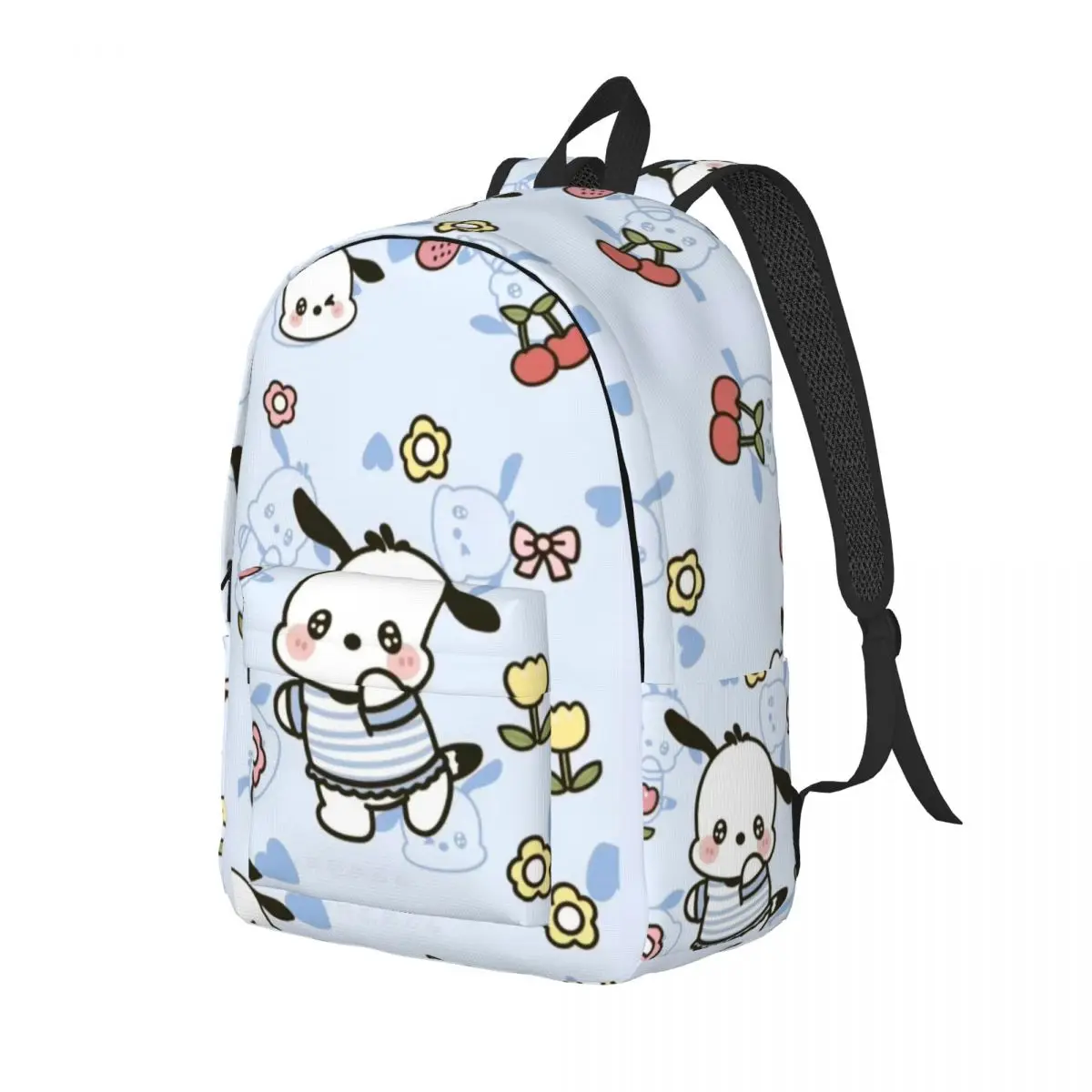 Pochacco For Girls Boys Large Capacity Student Backpack Lightweight waterproof Backpack 15in 17in