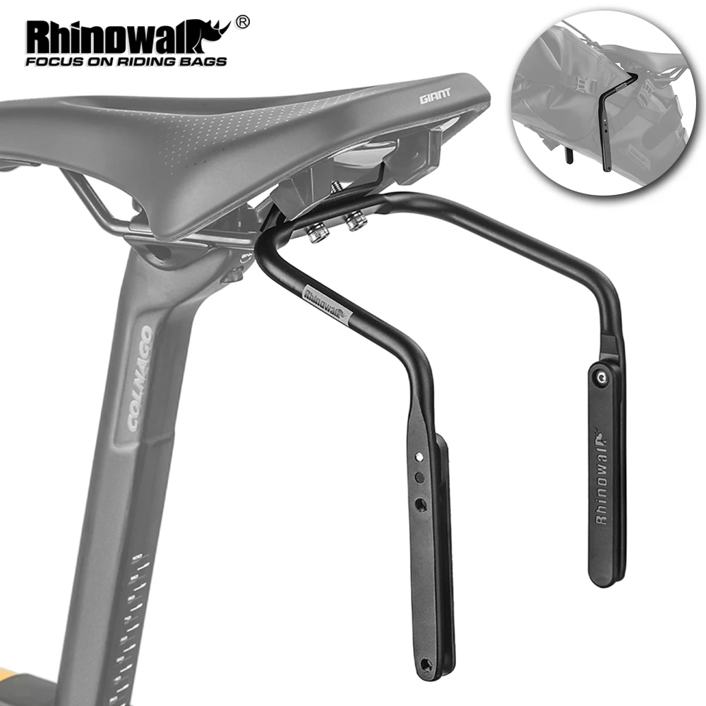 

Rhinowalk Bike Tail Bag Stabilizer Bracket Rear Seat Mounting Bracket Bicycle Luggage Rack Water Bottle Holder Accessories