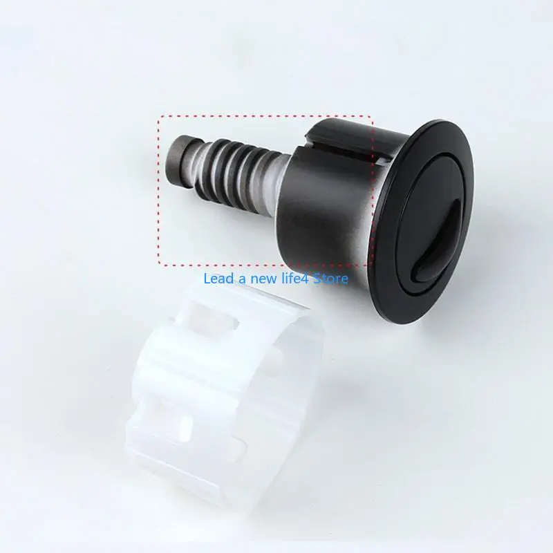 Y55E Round Evalet Push Button زر مزدوج دفع زر التدفق القابل للتعديل زر خزان المياه للمنزل للفندق المنزلي المرحاض العام
