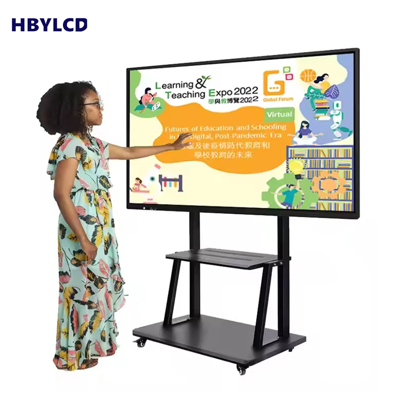 

98-Inch Interactive Electronic All-In-One Conference Machine LED Panel 75-Inch Screen Size Whiteboard Anning HP980LFD-WX 2-Year