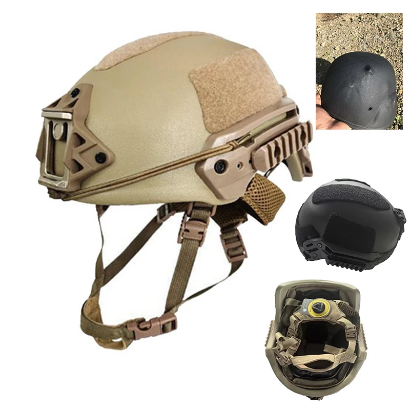 DEWBEST FAST Helmet - Aramid Mission Setup | High-Performance Protection, US Law Enforcement Inspired